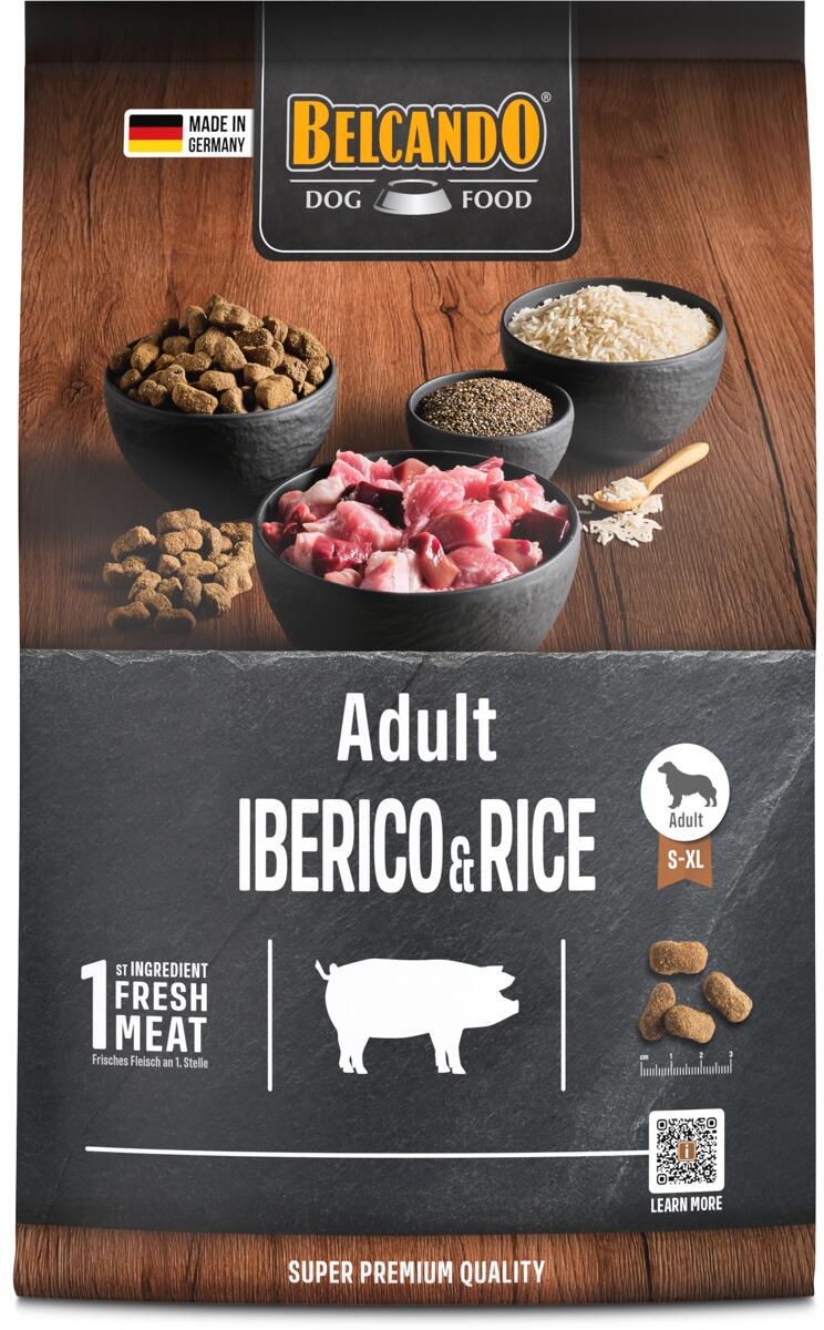 Belcando Adult Iberico & Reis Trockenfutter, 4kg