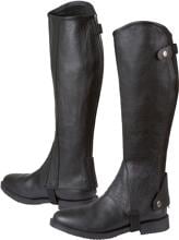 Covalliero Elasto Minichaps, Leder, schwarz, S