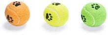 Karlie Tennis Ball Dog Toy with Squeaker, 6cm, 3-pack