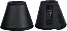 HKM Soft Comfort Hufglocken, Lederimitat, schwarz, XXL