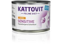 Kattovit Diet Sensitive Nassfutter mit Huhn, 12x185g