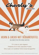 Charlys Delicate Kitten | mit Huhn & Lachs | getreidefreies Katzenfutter