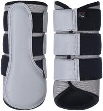 HKM Glitter Mesh Style Gamaschen, hellgrau, L