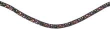 HKM Eliana browband, olive green, pony