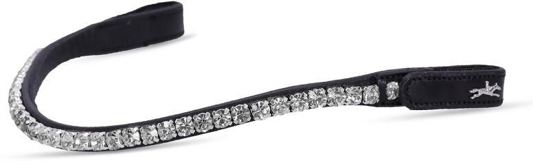 Schockemöhle SP Siena Stirnband, black/crystal, WB