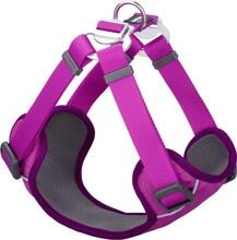 Pettorina per cani Red Dingo Padded Step-In, imbottita, fucsia, taglia M, 46-63 cm