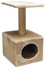 beeztees SCRATCH TREE CHRISTA BEIGE 30X30X57