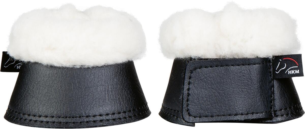 HKM Comfort Shetty Hufglocken, schwarz, Shetty