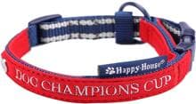 Happy House Sportive Halsband, Nylon, rot, L