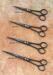 EKS Teflon dog scissors, straight