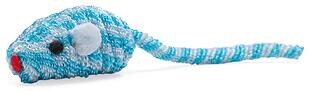 beeztees Seilmäuse in Tonne, blau, 60 Stück