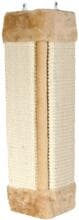 Tiragraffi Trixie per angoli, tappeto in sisal/plush, erba gatta, naturale/beige, 23x49cm