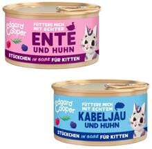 Edgard Cooper Kitten Nassfutter 18x85g