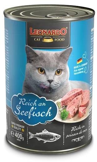 Leonardo Nassfutter mit Seefisch, 6x400g