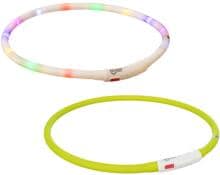 Trixie Flash USB light ring, silicone, XS-XL