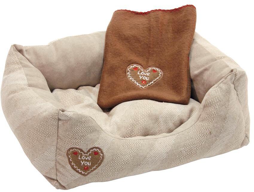 KERBL Pet Love You Kuschelbett, 61x48cm