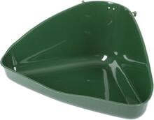 KERBL Toilette angolare per gabbie di piccoli animali, 35x22x16cm