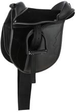 Set di selle Covalliero Economy, nero, pony