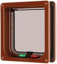 Closer Pets Cat Mate 234B cat flap, brown