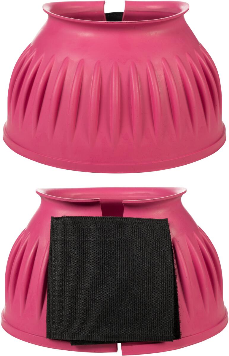 HKM Atlanta Gummi Springglocken, pink, S, 2 Stück