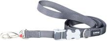 Guinzaglio Red Dingo Plain Super, grigio freddo, M, 180x2,0 cm