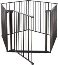 Divisorio per ambienti DogSpace Max Pet Pen, nero, 360x70,5 cm