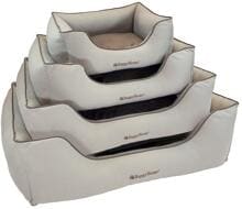 Happy House Nappa Ortholuxe Hundebett, beige/taupe