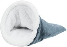 Trixie Paul cuddle sack, ø40x60cm, blue/white
