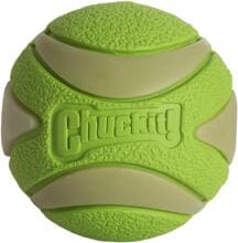 Chuckit! Max Glow Ultra Squeaker Ball, M