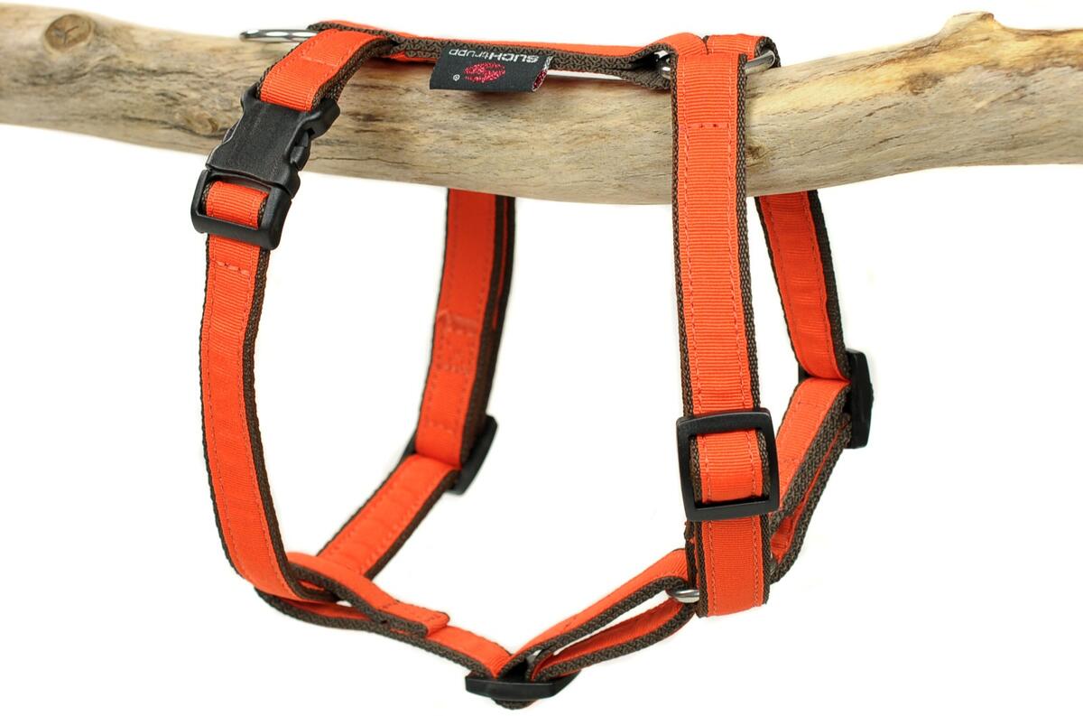 SUCHtrupp Pure Hundegeschirr, orange, S