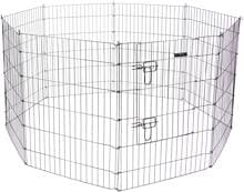 KERBL Pet Welpen- und Kleintiergehege, 8 Elemente à 57x78cm