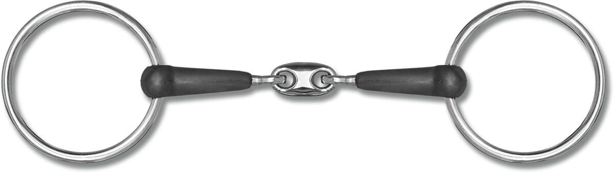 Waldhausen Gummi-Wassertrense, doppelt gebrochen, 14,5cm