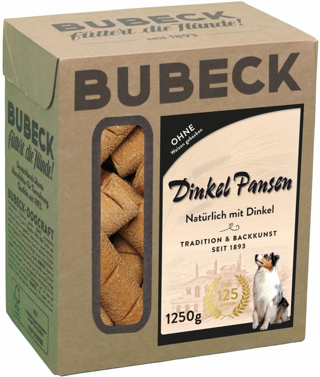Bubeck Dinkelpansenbrot Hundekuchen, 1,25kg
