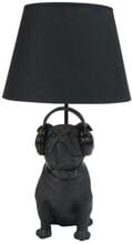 Happy House Lampada da tavolo Bulldog, 31,5x30x54cm