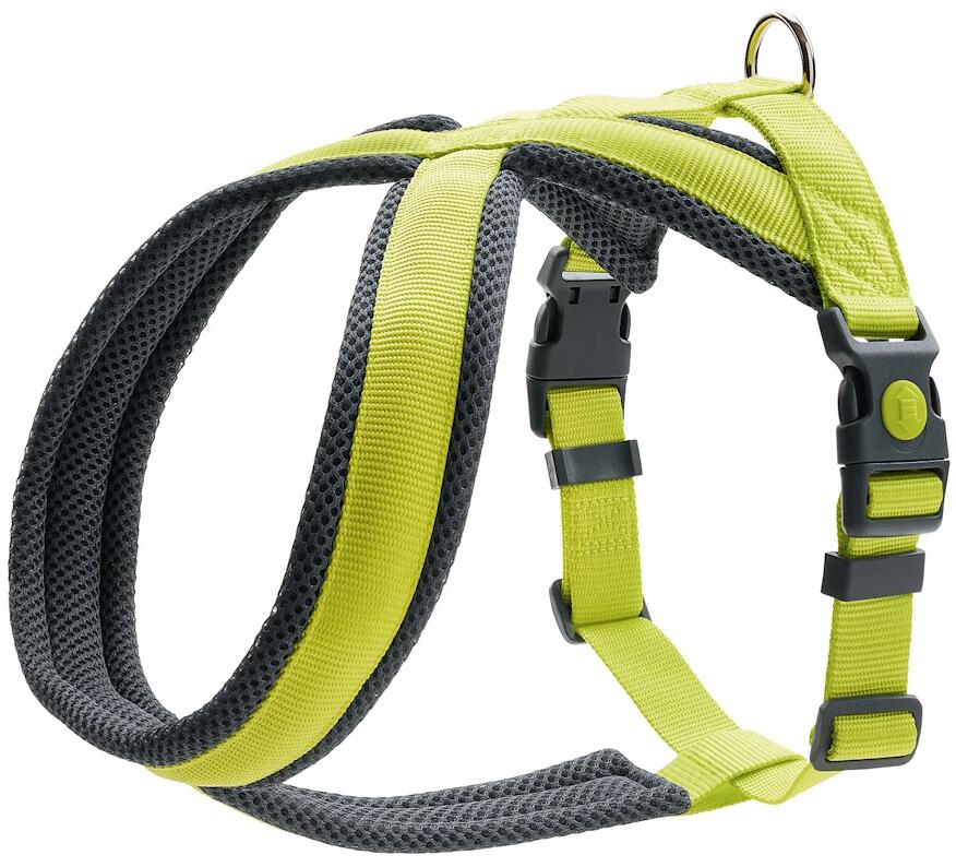 Ferplast Hundehalsband Dual CF15/35 – Verstellbares Nylon-Halsband In Grün | Für Hunde Mit 27–35 Cm Halsumfang