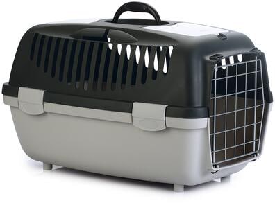 Stefanplast Gulliver 2 Transportbox, dunkel grau/grau