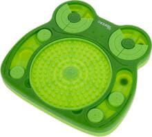 KERBL Pet Frog Thinking and Learning Toy, green, 24.5 x 23.5 cm