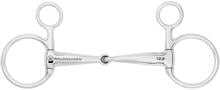 Punta Waldhausen Baucher, a snodo singolo, acciaio inox, anello 5,5cm, 16mm/13,5cm