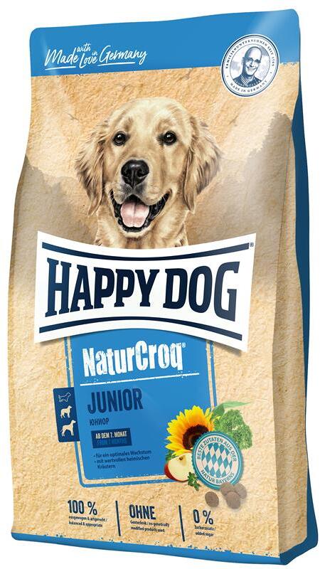 HappyDog Natur-Croq Junior | Hundefutter | 4 kg