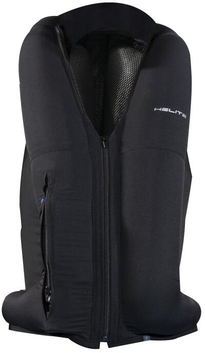 Helite ZIP-IN 2.0 Kinder Airbag Reitschutzweste, schwarz, L, 50cc