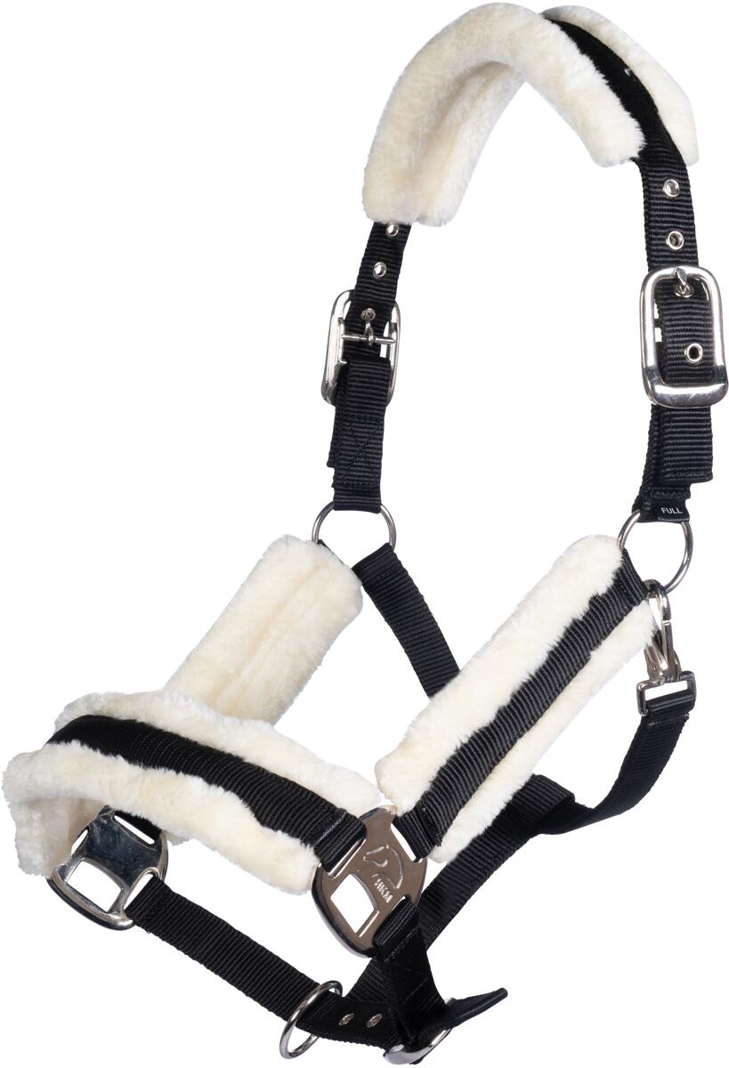 HKM Strong Halfter, schwarz, Pony