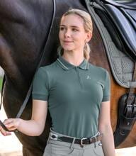 ELT Prag Funktions-Poloshirt, piniengrün, S