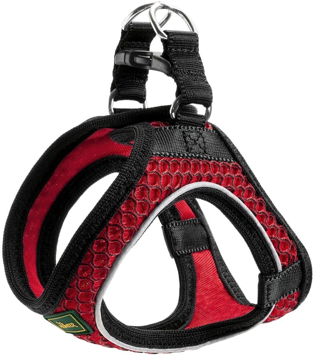 HUNTER Hilo Comfort Hundegeschirr, rot, S-M
