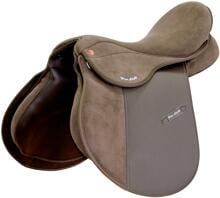 Sella da completo Pro-Light Firenze, similpelle, marrone, 17,5"