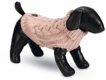 Designed by Lotte Haida dog jumper, pink, XL, 36cm