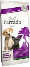 Farrado Puppy Junior Dog | mit Lachs, Hering & Forelle | Hundefutter