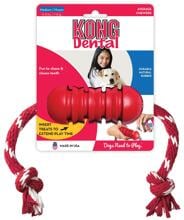 KONG Dental | mit Seil | Hundespielzeug