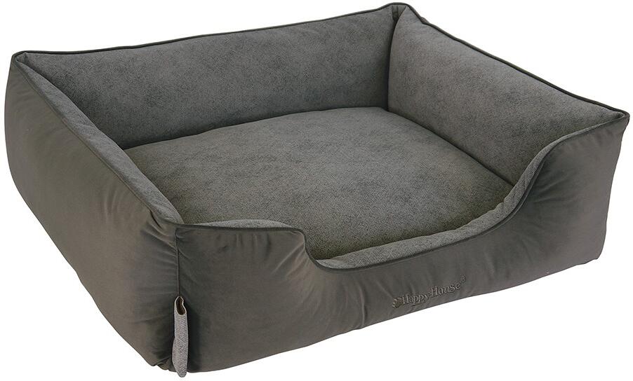 Happy House Soft Melange Korb, M, grau