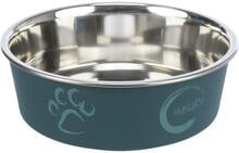 Ciotola Trixie, acciaio inox/coperchio in plastica, 0,3L/ø12cm, colori assortiti