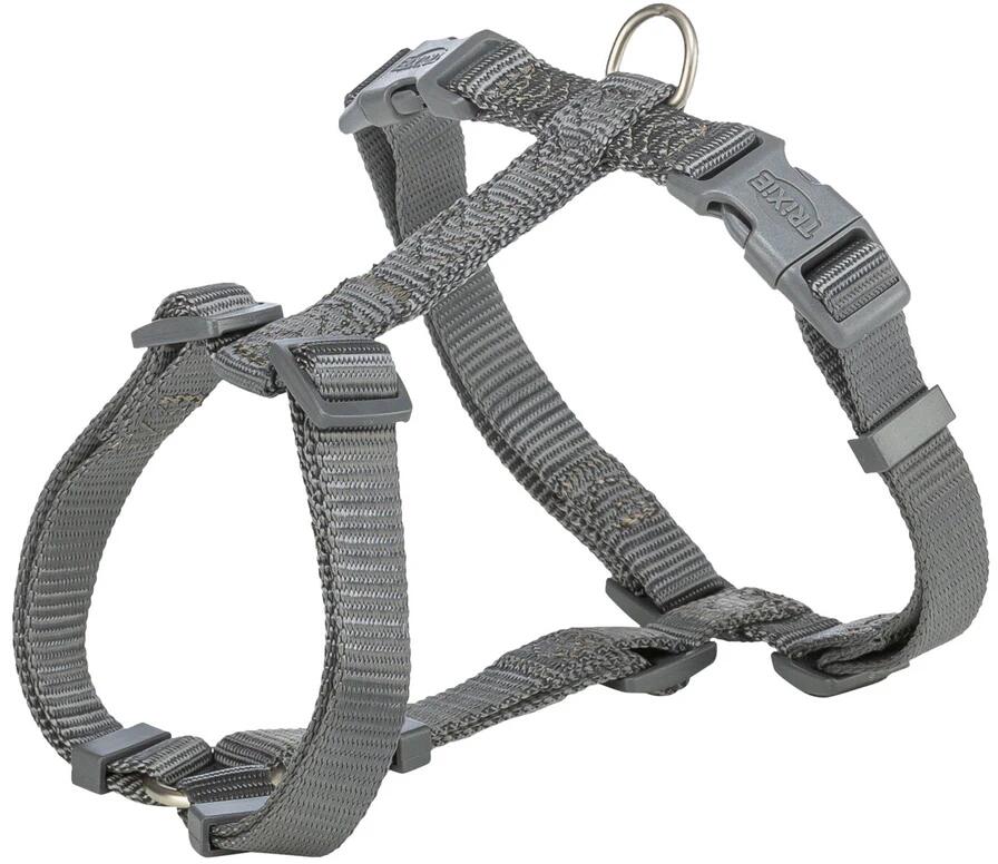 Trixie Premium H-Geschirr, grafit, M–L, 52–75cm/20mm